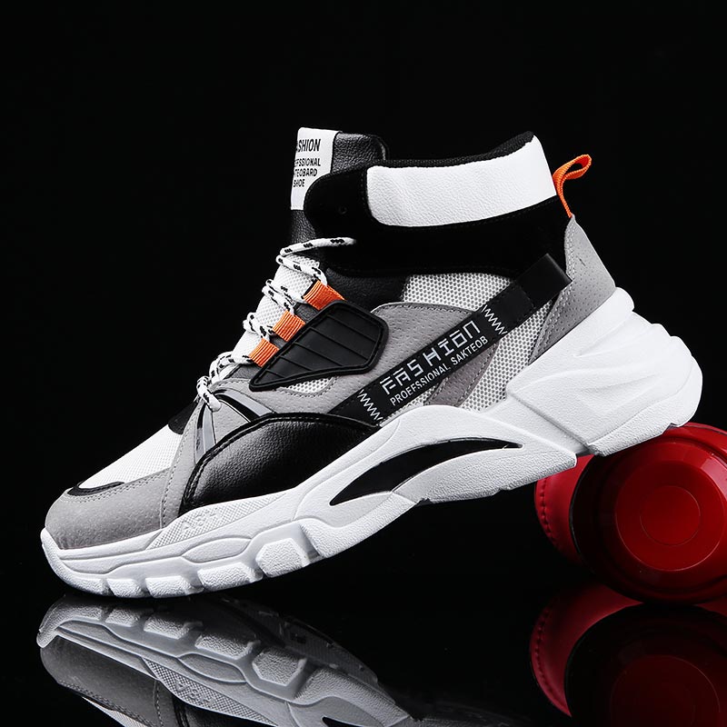 Gothic Streetwear Brand - Hightop Summer Men's Sport Shoes Man