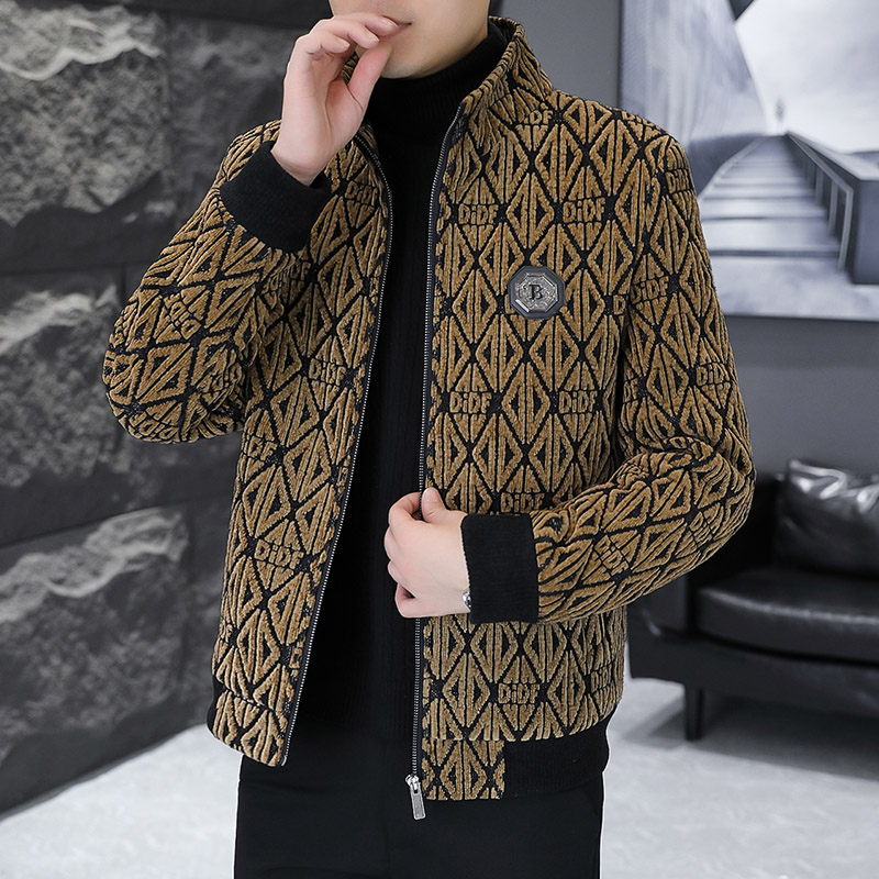 Streetwear Brand China - Brand winter Jacquard Woolen Jacket for