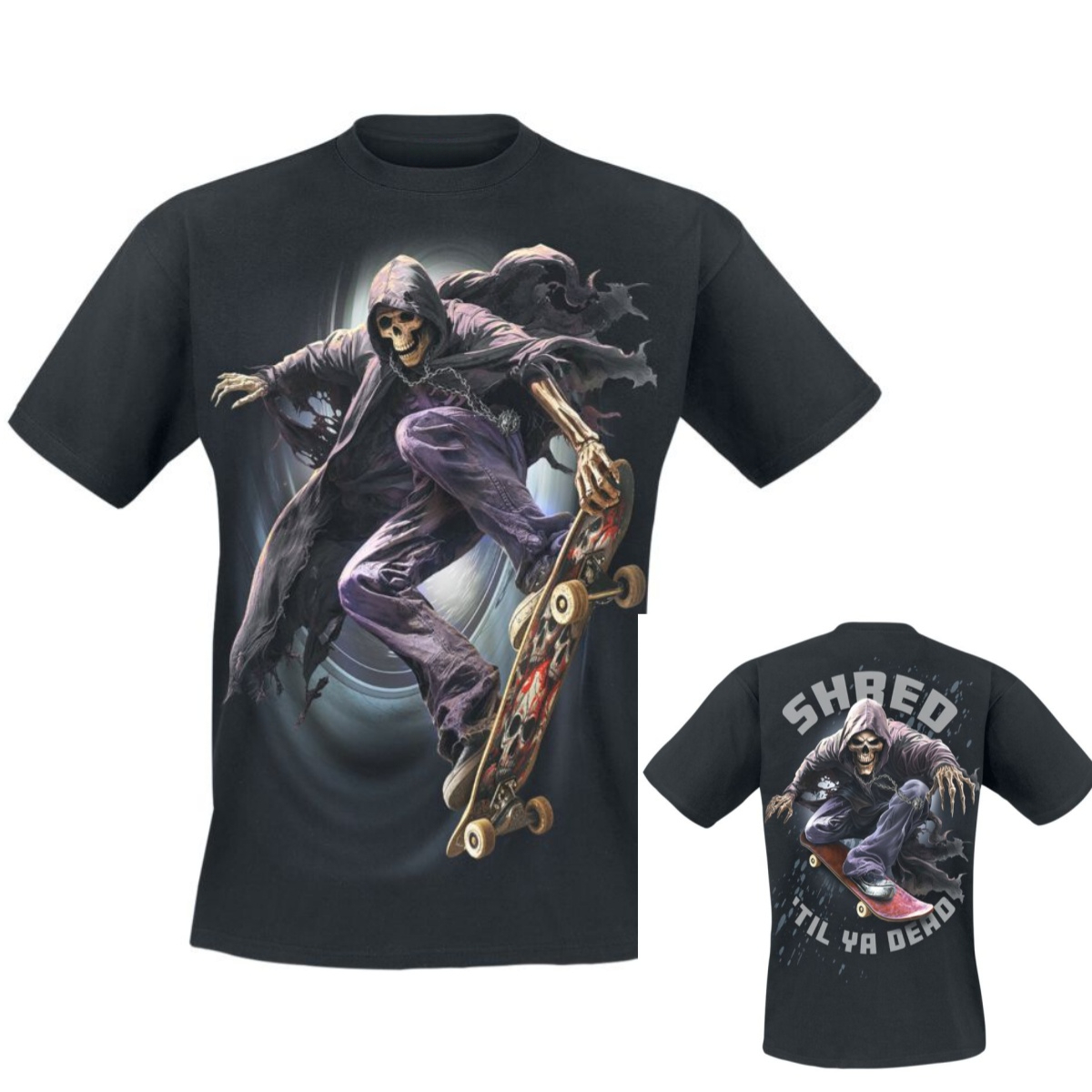 Riff Burner Dark Gothic Spiral - огляд і ціна Gothic Streetwear Brand