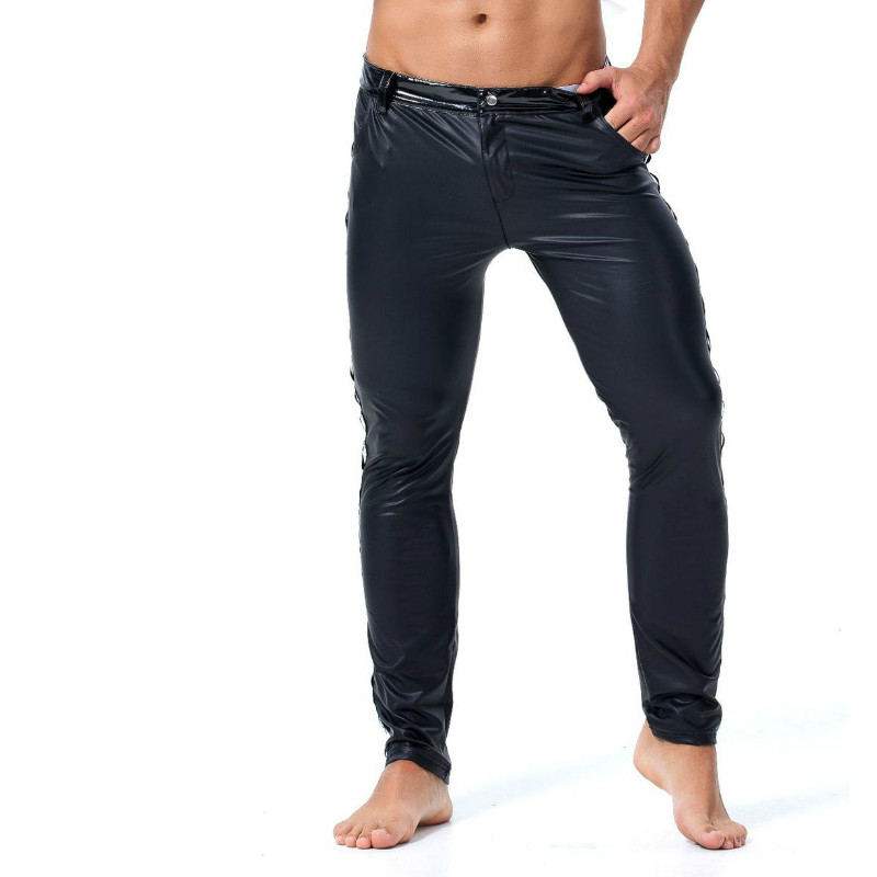 S-XXL Brand Men Leather Rivet  - огляд і ціна Streetwear Brand China