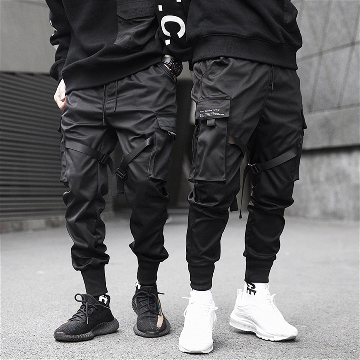 Black Hip Hop Cargo Pants Summ - огляд і ціна Streetwear Brand China
