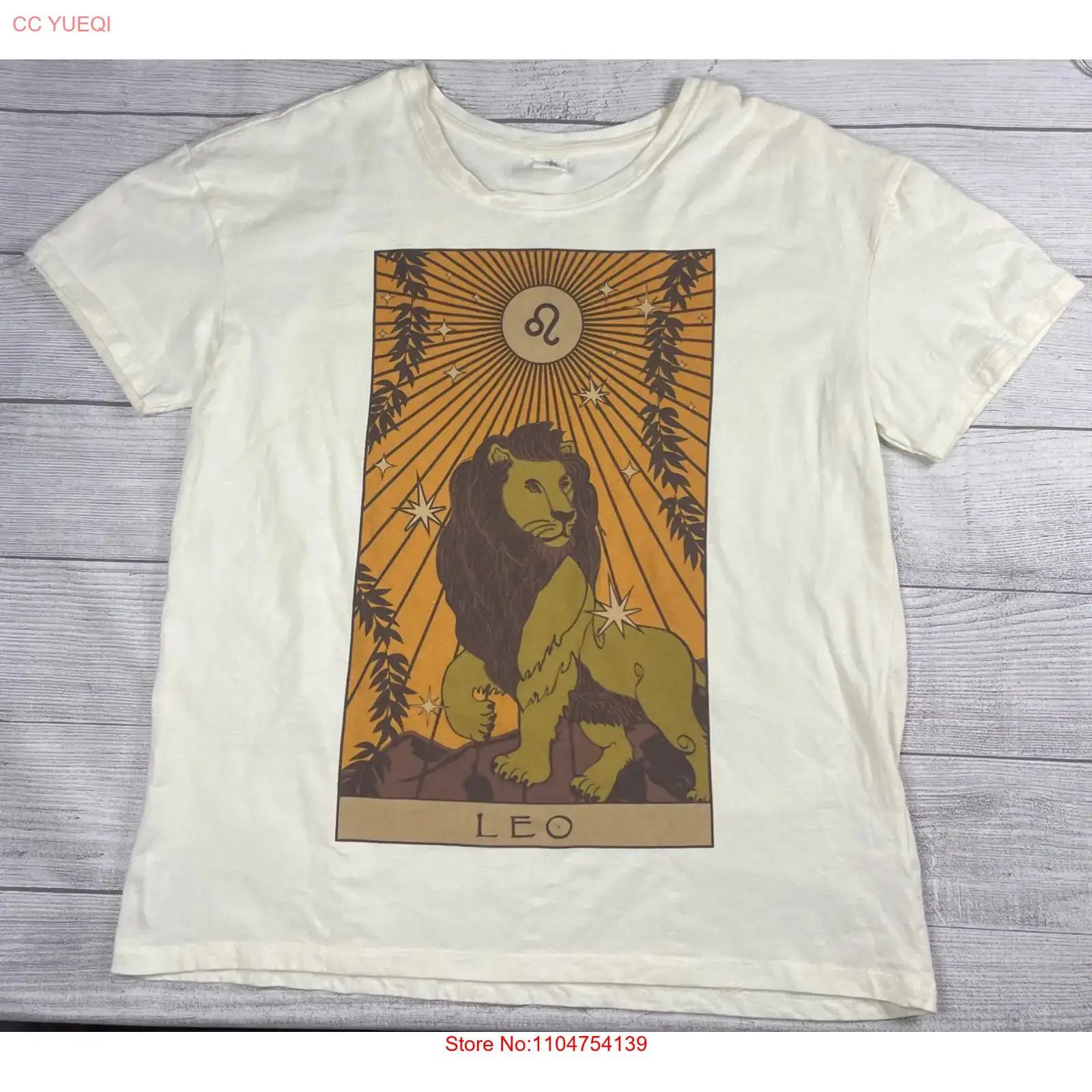 Vtg Y2K Zodiac Leo Lion T Shir - огляд і ціна Streetwear Brand La