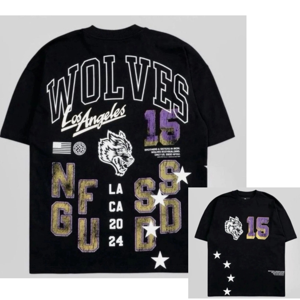 City of Angels LA Limited Wolf - огляд і ціна Streetwear Brand La