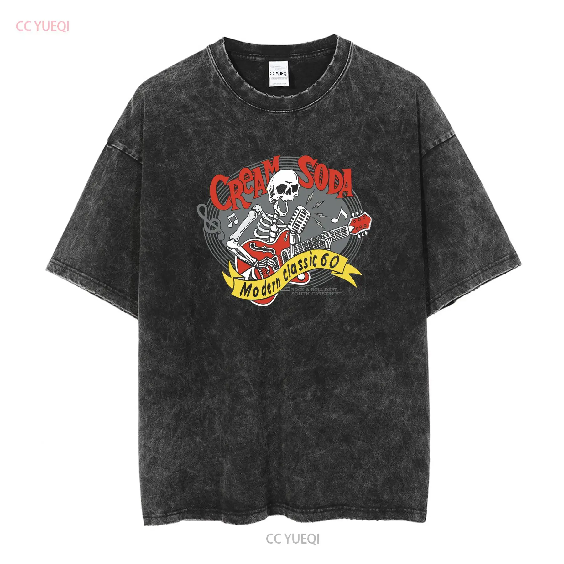 Cream Soda Rock Roll T shirt J - огляд і ціна Streetwear Brand China