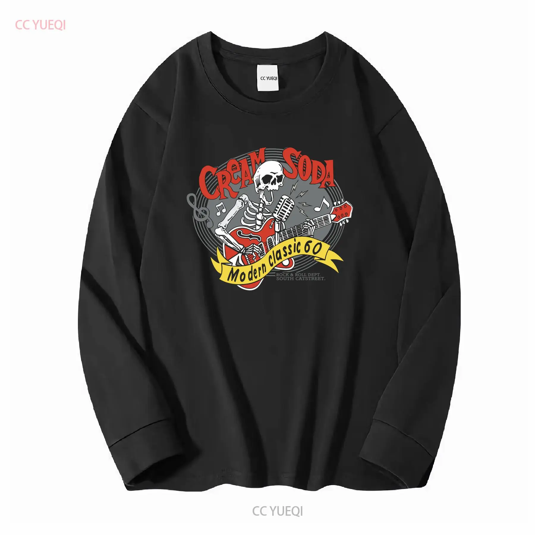 Cream Soda Rock Roll T shirt J - огляд і ціна Streetwear Brand China