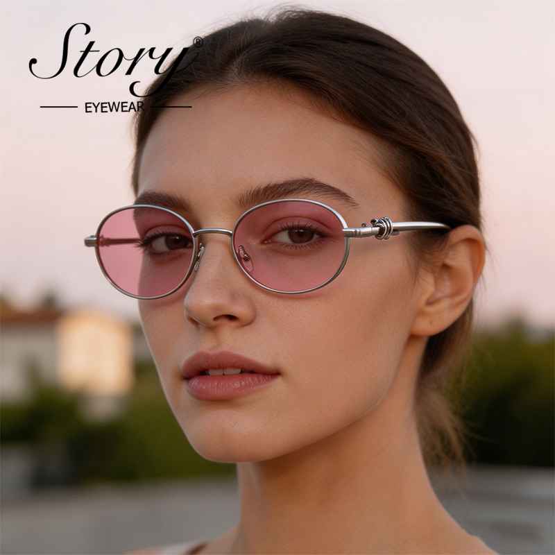 STORY Retro Metal Frame Oval S - огляд і ціна Yellow Streetwear Brand